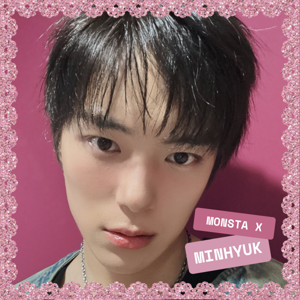 Recent activity shot of Minhyuk (MONSTA X)