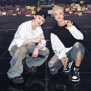 A moment captured by Woozi (SEVENTEEN)'s fan