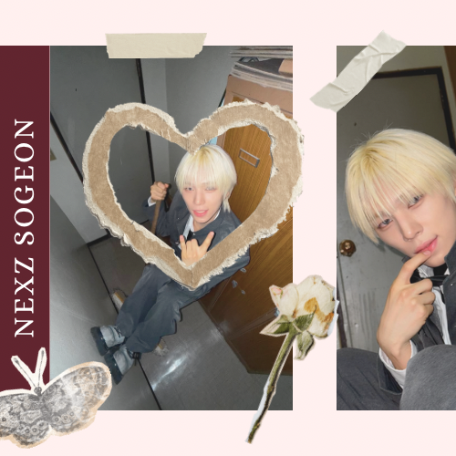 Recent activity shot of So Geon (NEXZ)
