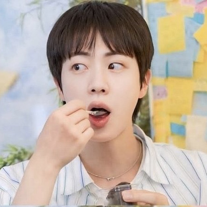 Latest photo of Jin (BTS)