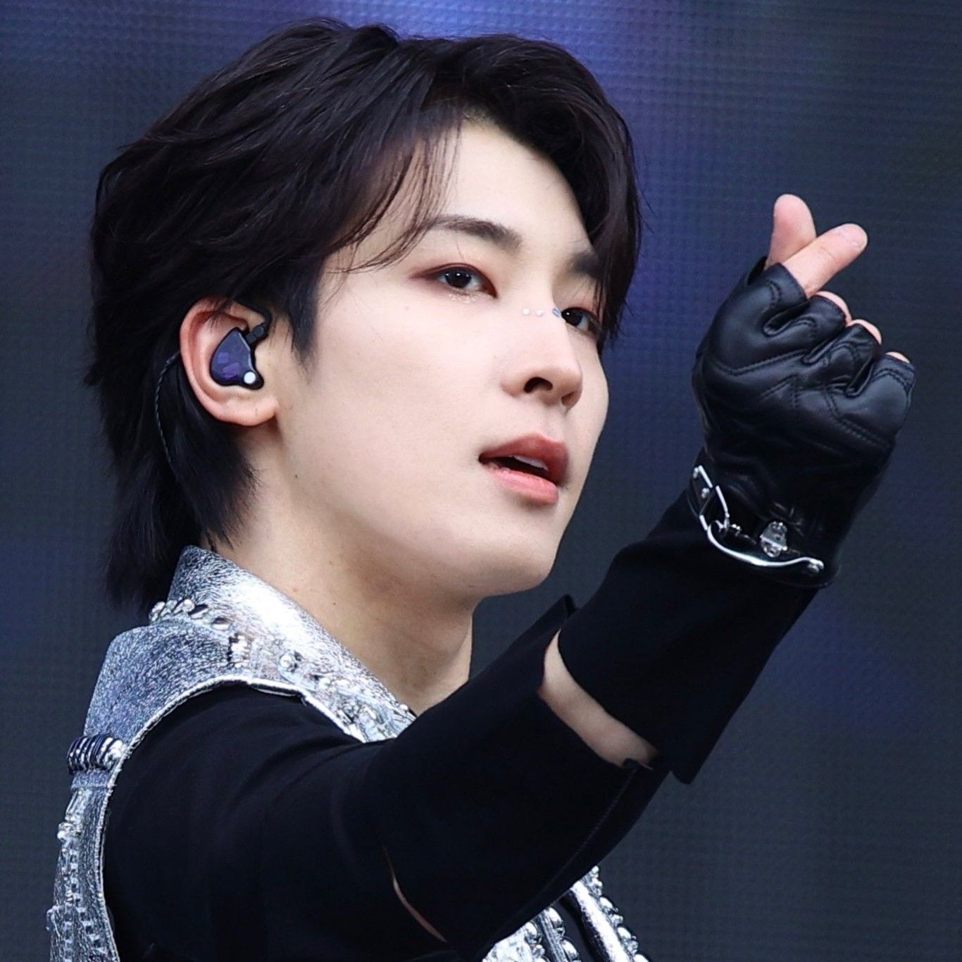 A moment captured by Wonwoo (SEVENTEEN)'s fan