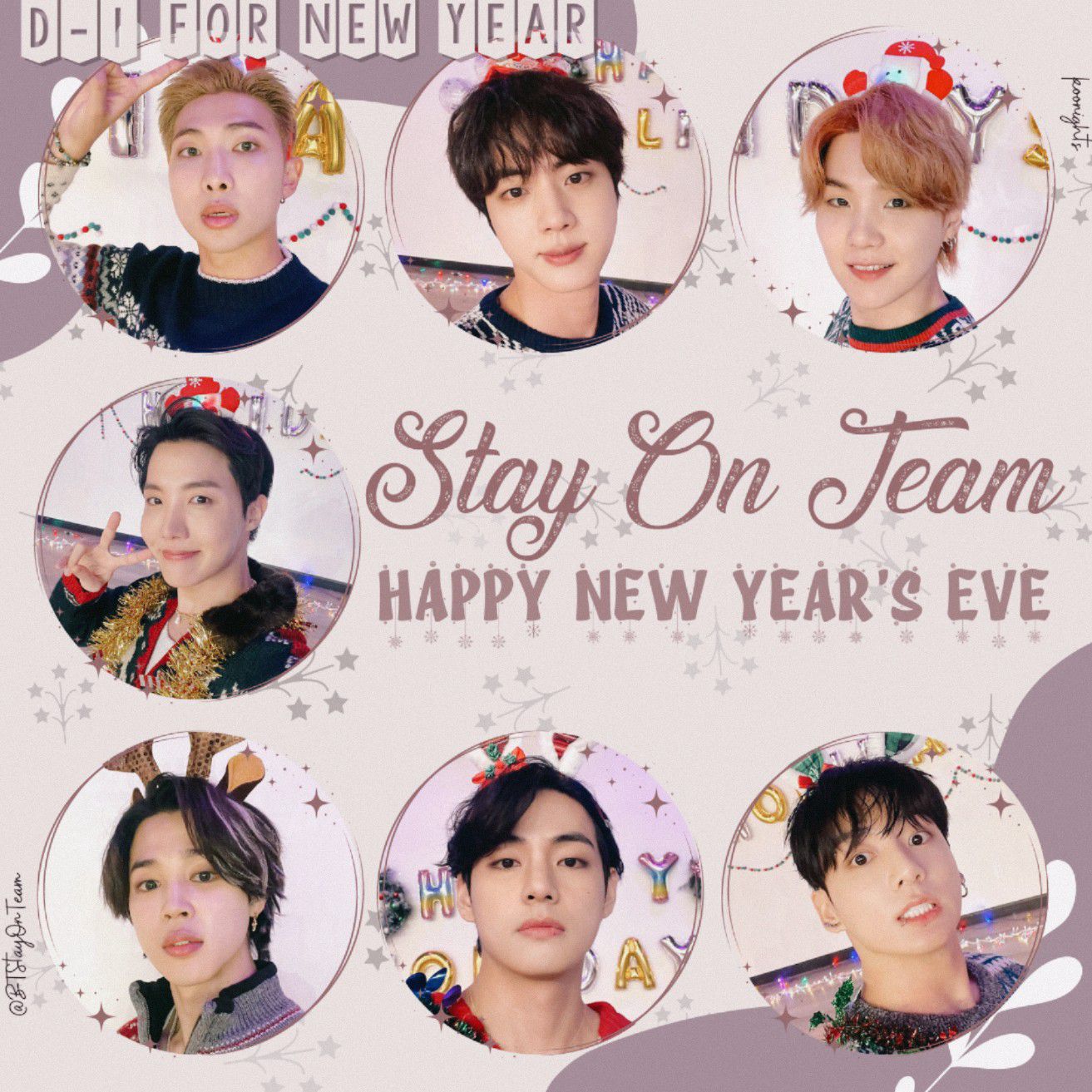 A moment captured by BTS's fan