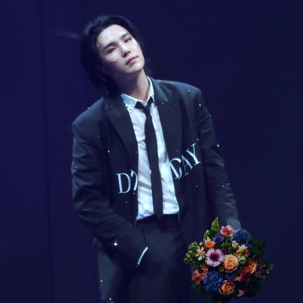 A moment captured by SUGA (BTS)'s fan