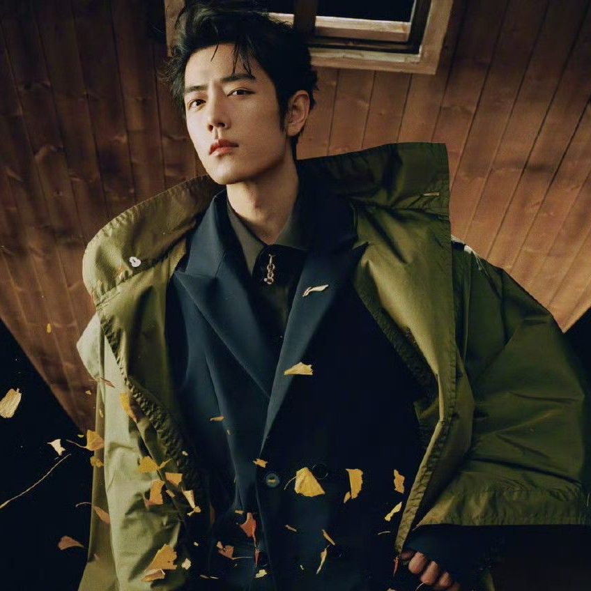 A moment captured by Xiao Zhan's fan