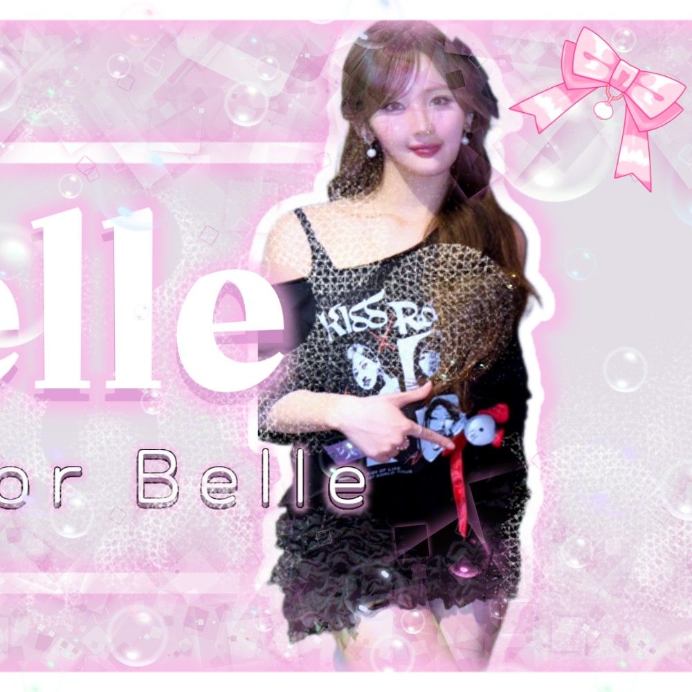 Recent activity shot of Belle (KISS OF LIFE)
