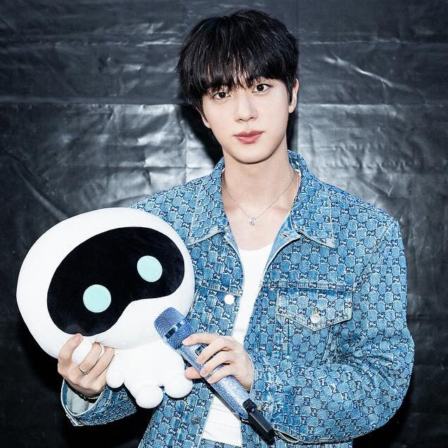 Recent activity shot of Jin (BTS)