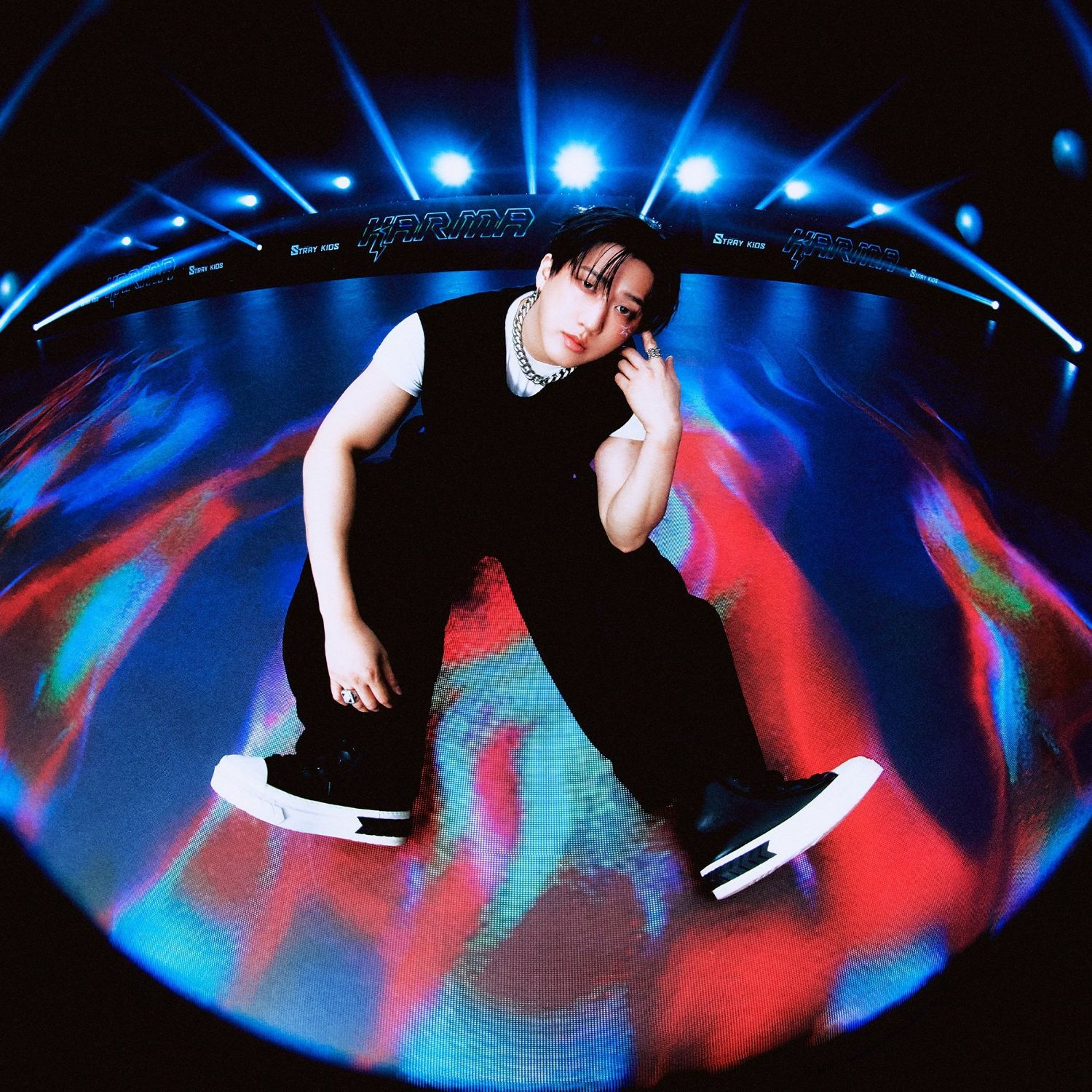 Behind-the-scenes cut of Changbin (Stray Kids)