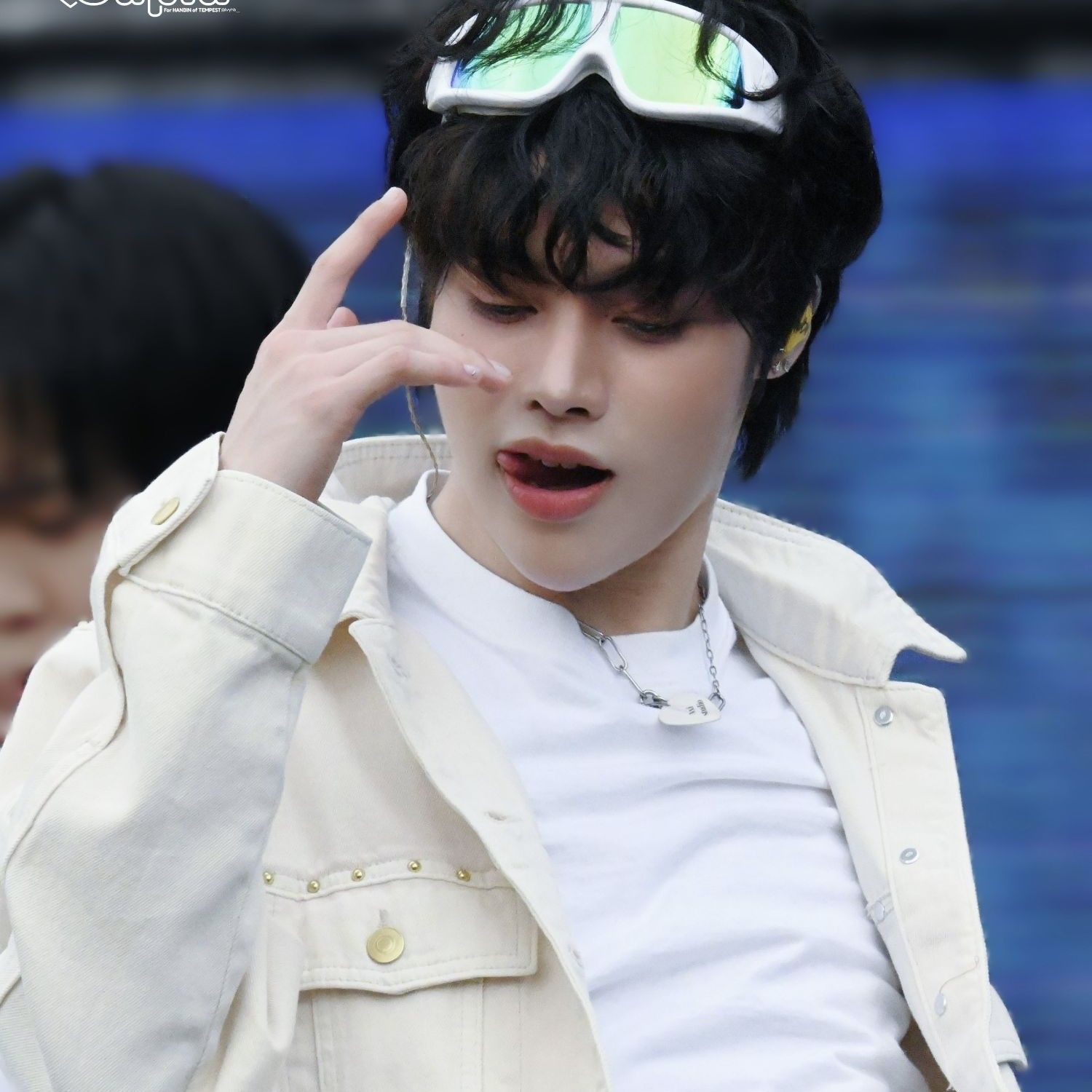 Momen yang diabadikan oleh penggemar Hanbin (TEMPEST)