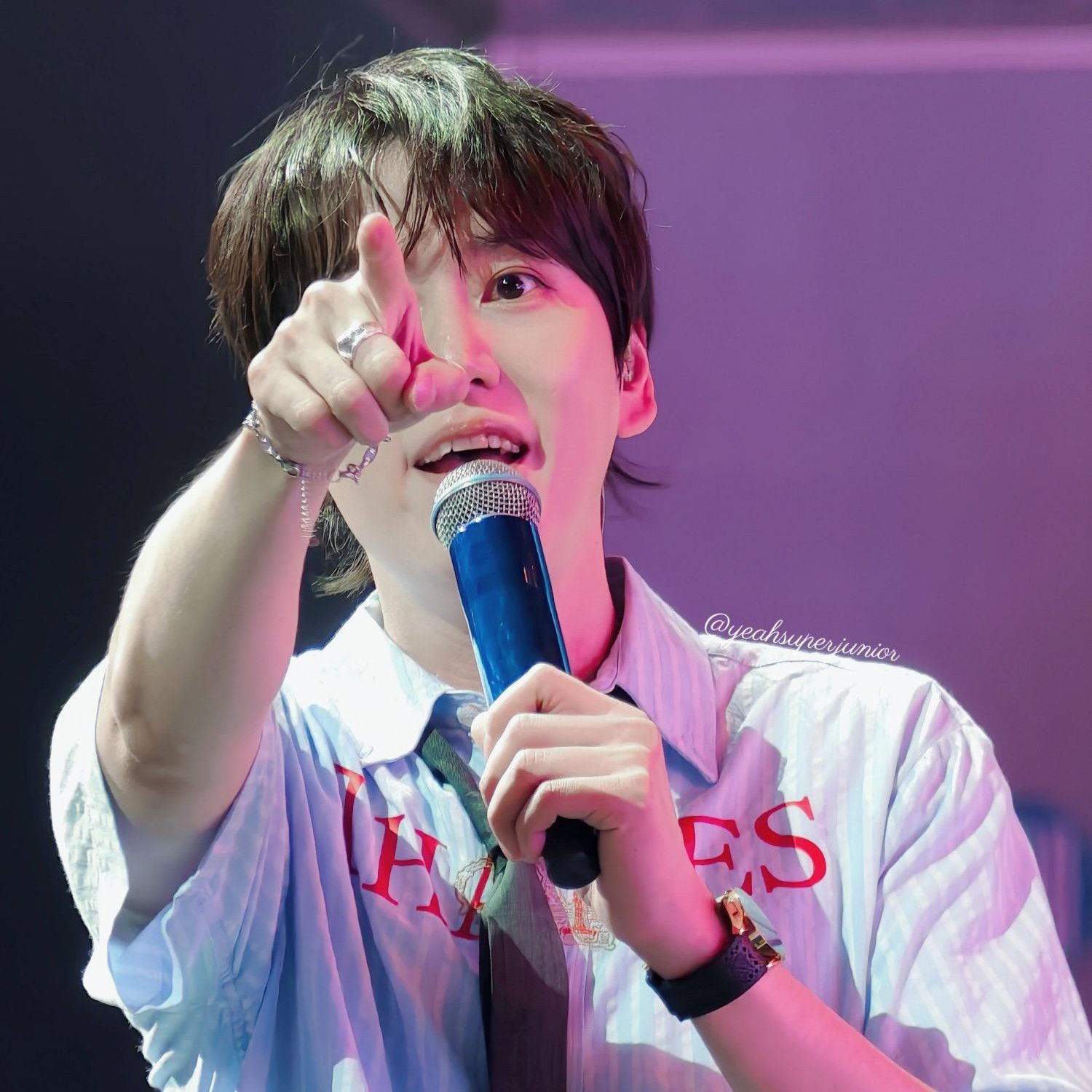 A moment captured by Kyuhyun (Super Junior)'s fan