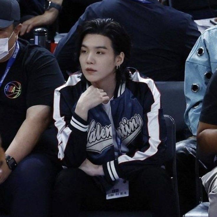 Recent activity shot of SUGA (BTS)
