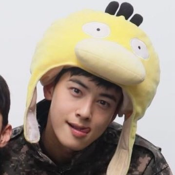 Recent activity shot of Eunwoo (ASTRO)