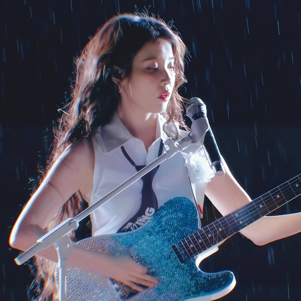 A moment captured by IU's fan