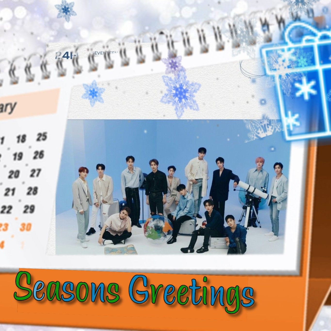 SEVENTEEN的幕後花絮