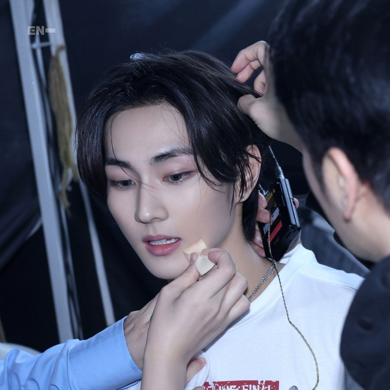 A moment captured by Jungwon (ENHYPEN)'s fan