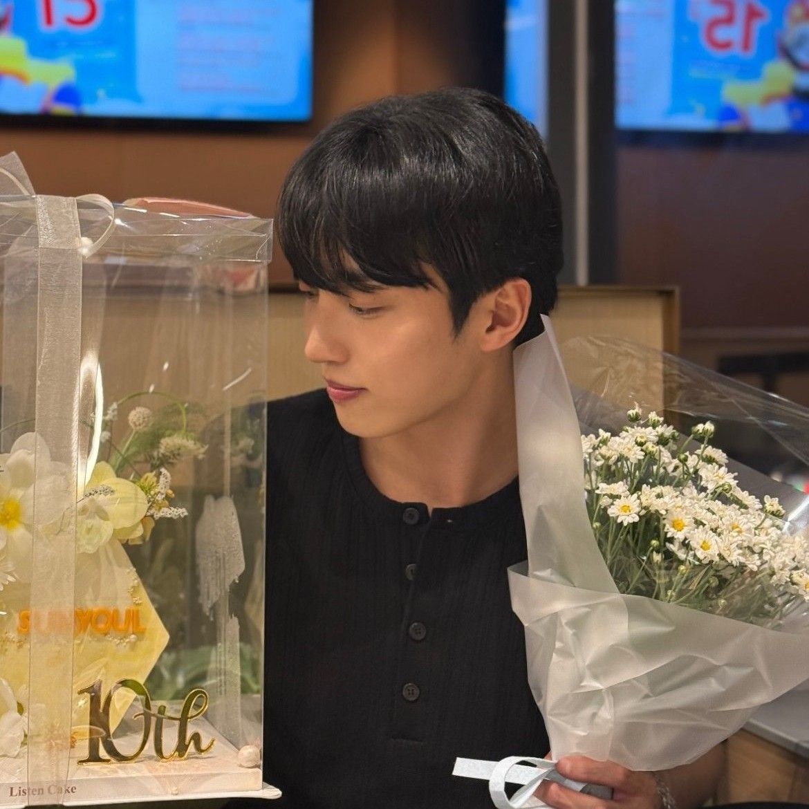 Recent activity shot of Sunyoul (UP10TION)