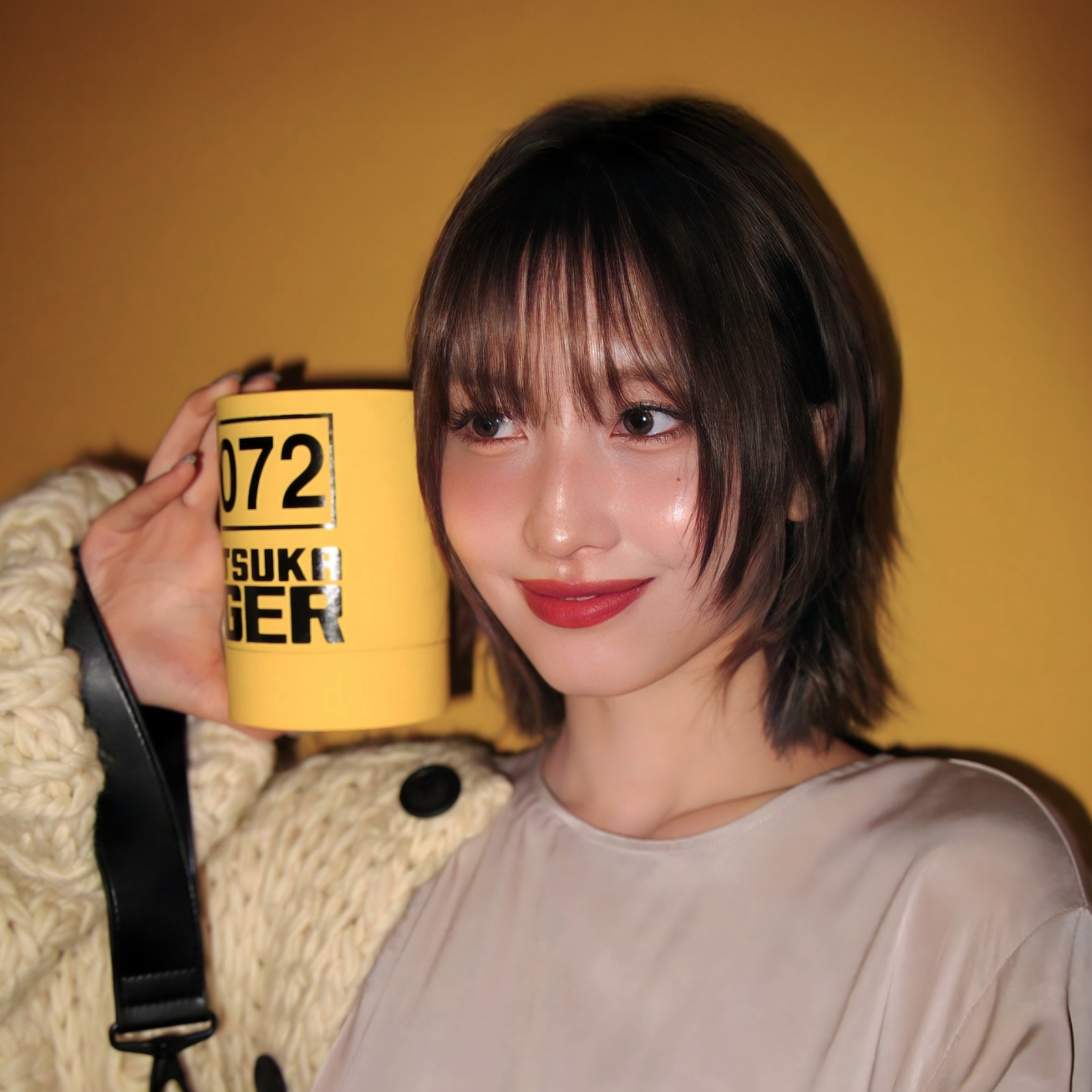Momo (TWICE)粉絲拍下的瞬間