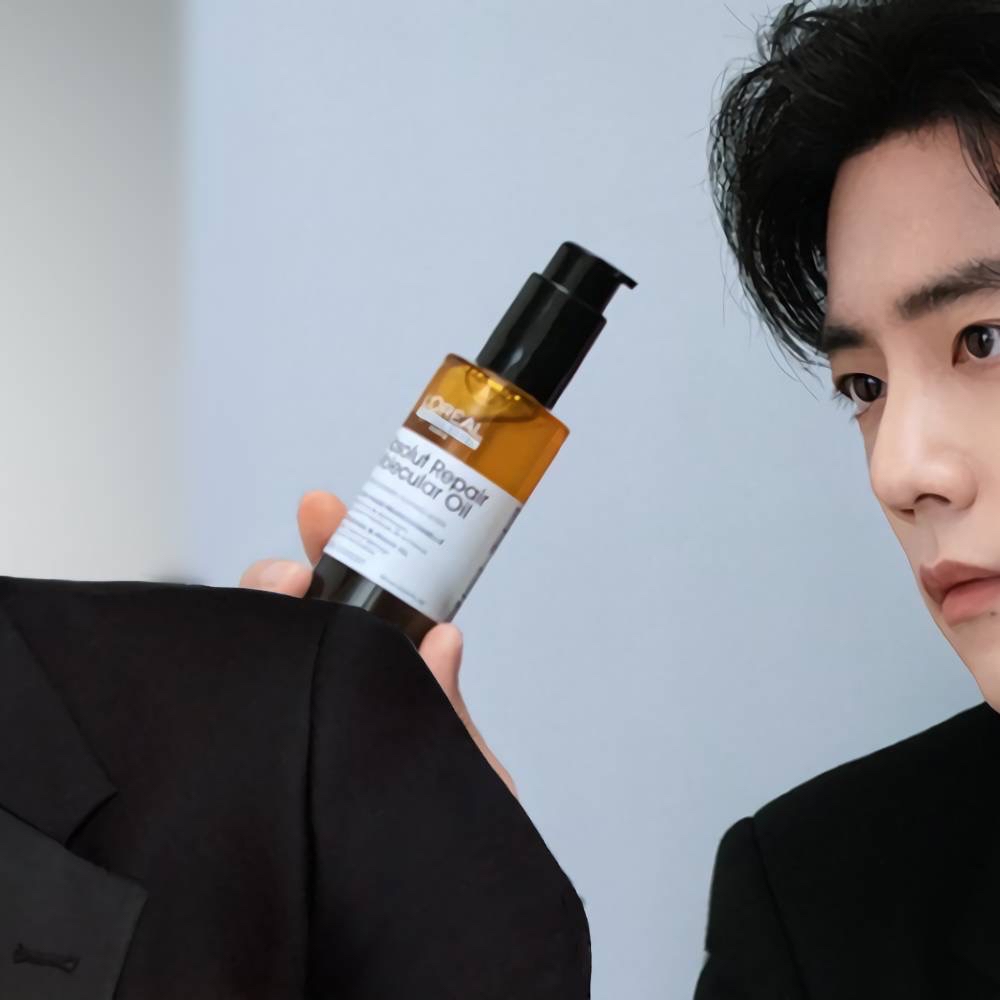 Latest photo of Xiao Zhan