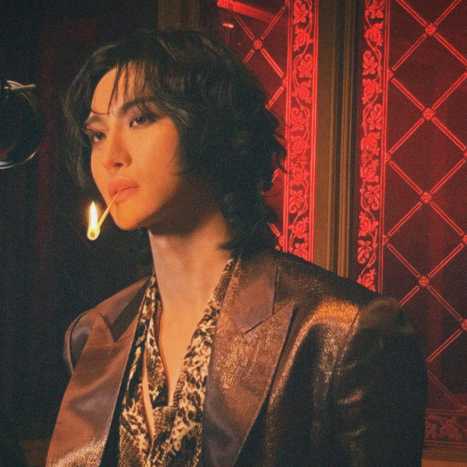 Recent activity shot of Seonghwa (ATEEZ)