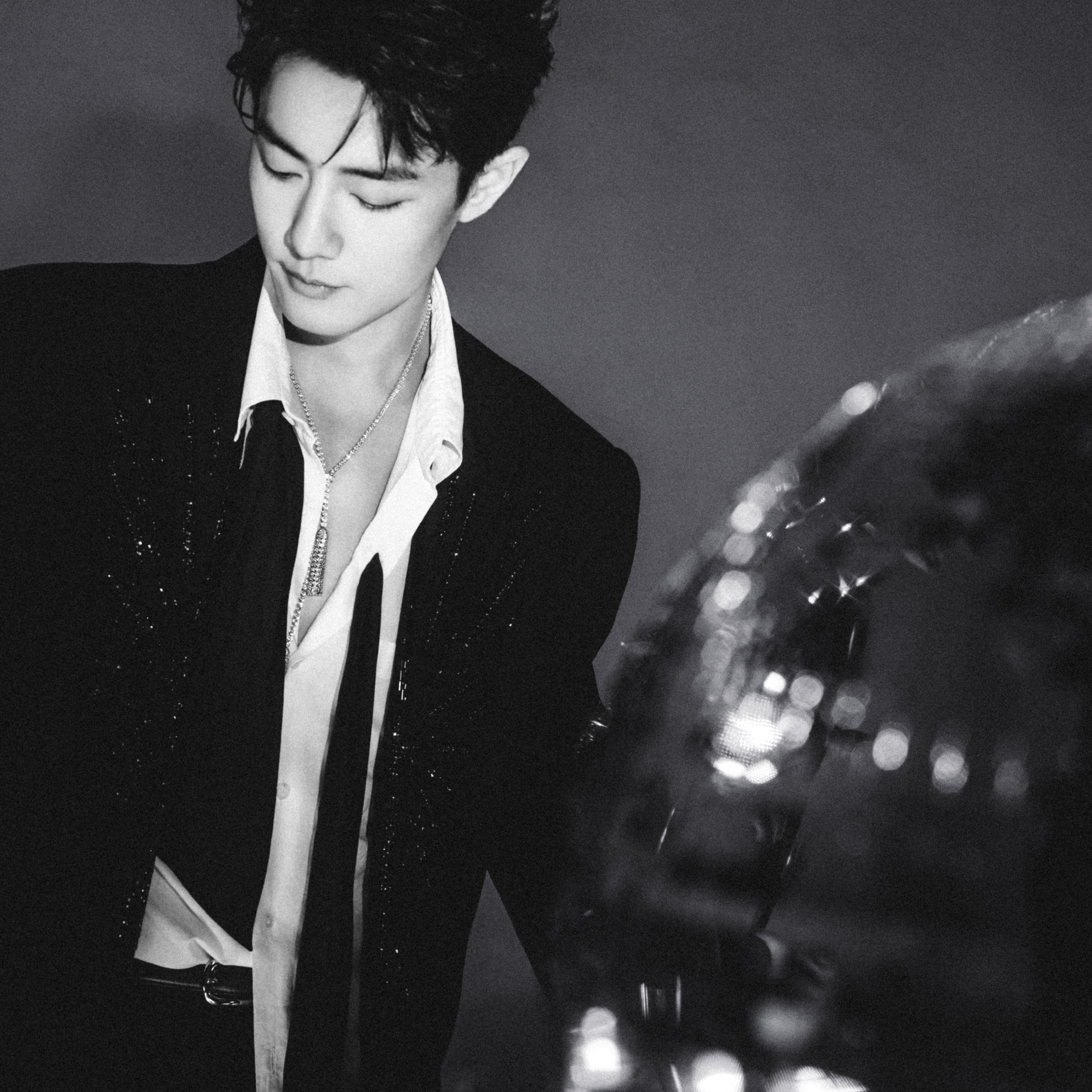 A moment captured by Xiao Zhan's fan