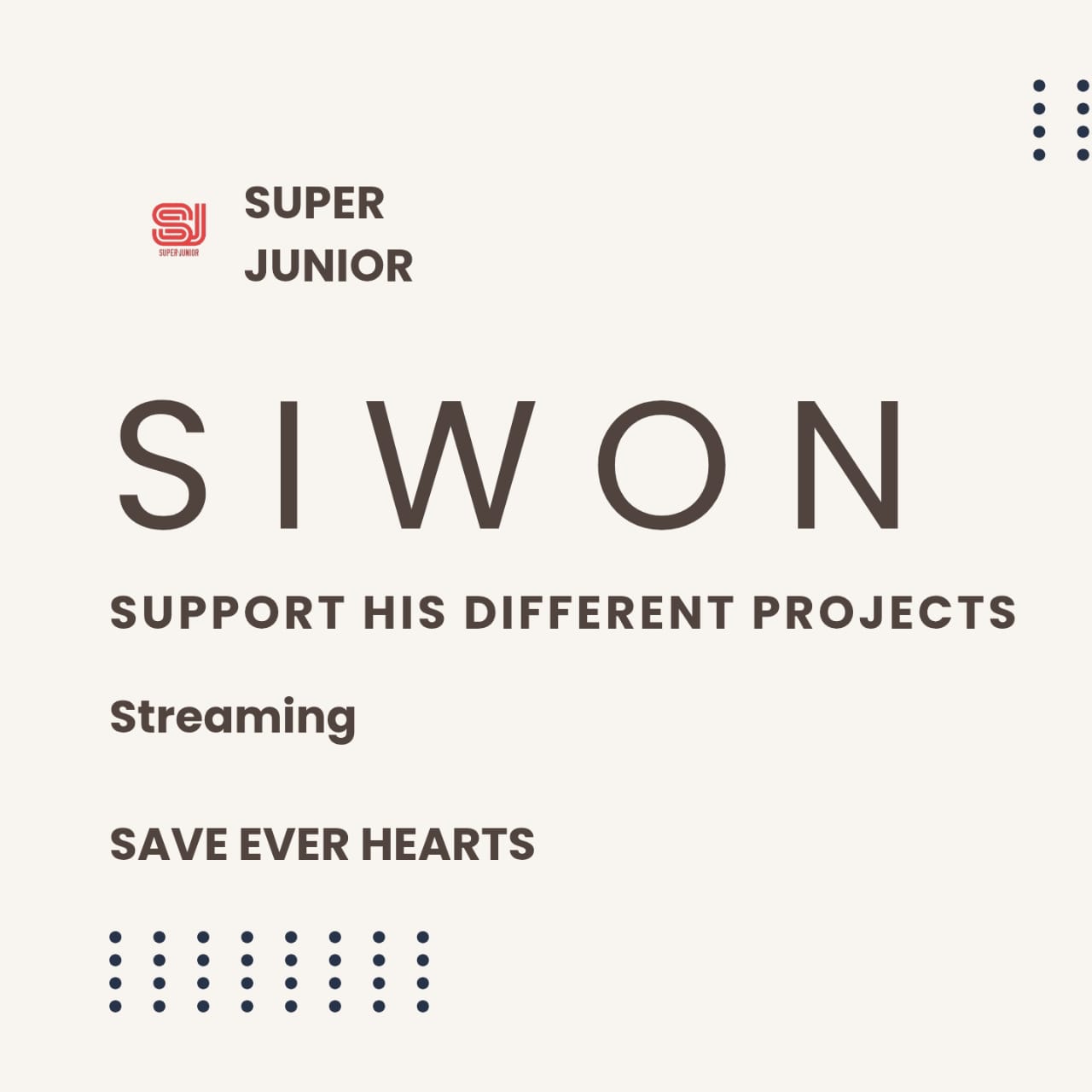 Latest photo of Siwon (Super Junior)