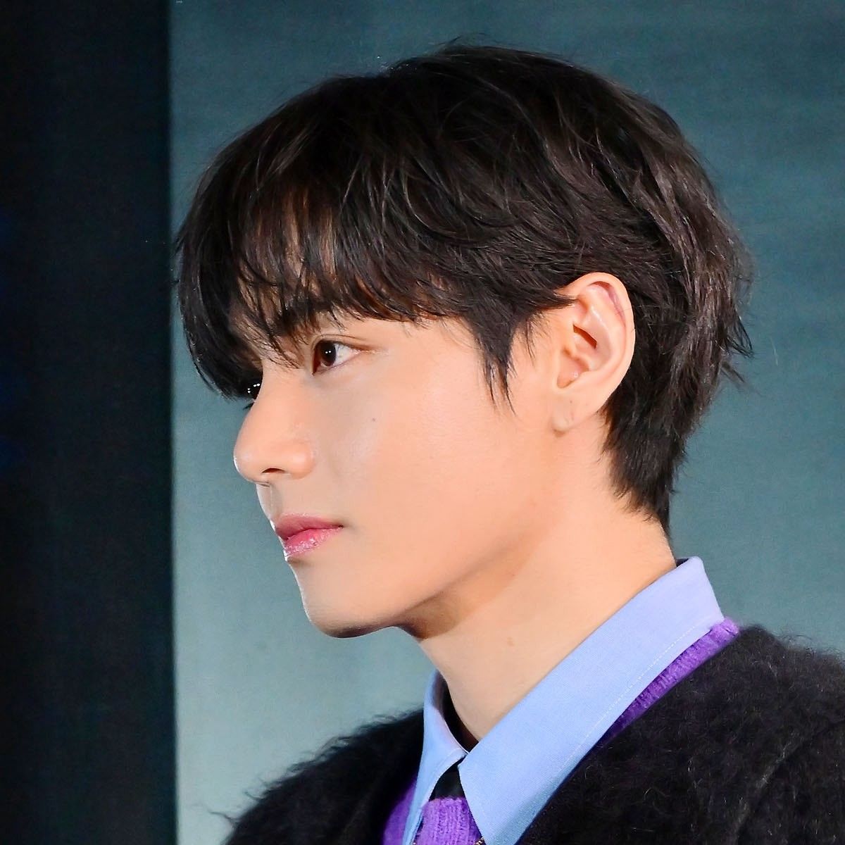 A moment captured by V (BTS)'s fan