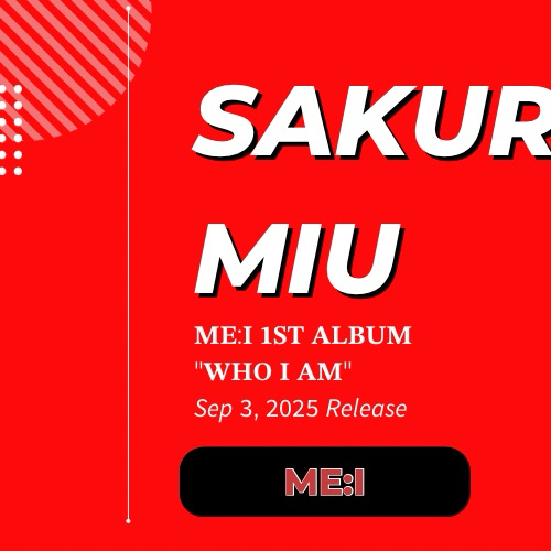 Recent activity shot of Sakurai Miu (ME:I)