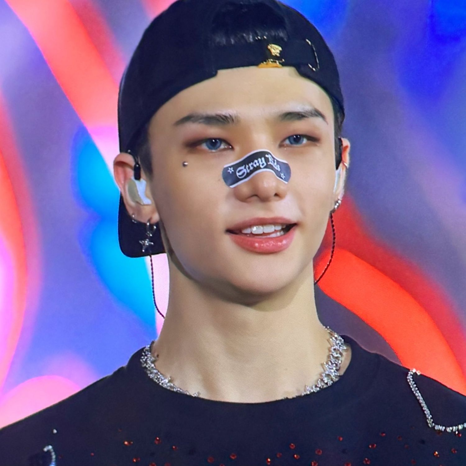 Recent activity shot of Hyunjin (Stray Kids)