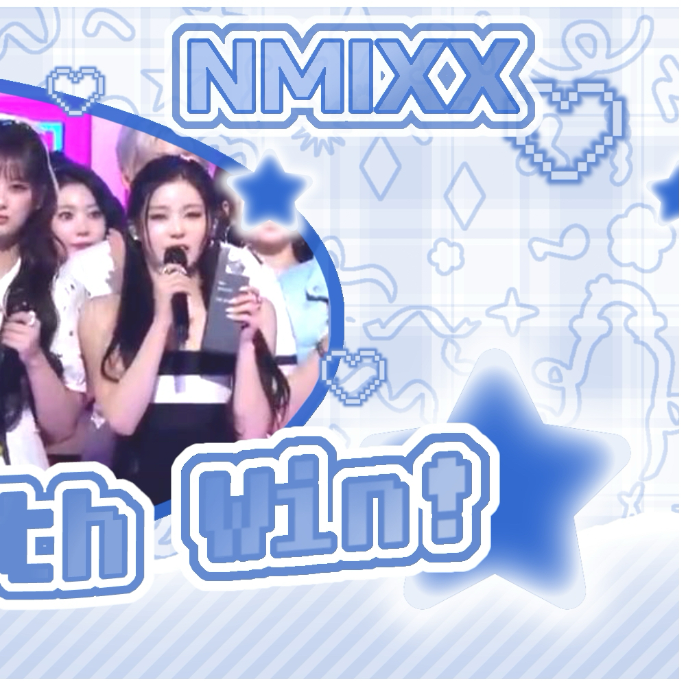 Recent activity shot of NMIXX