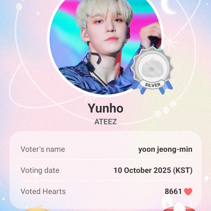 A moment captured by Yunho (ATEEZ)'s fan
