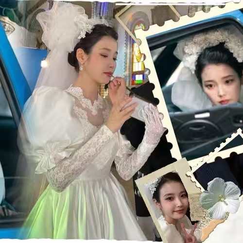 Behind-the-scenes cut of IU