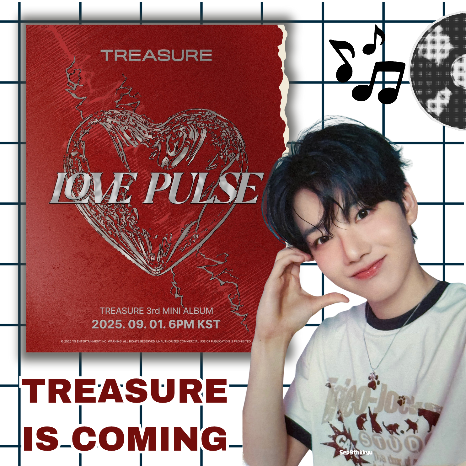 A moment captured by Junkyu (TREASURE)'s fan