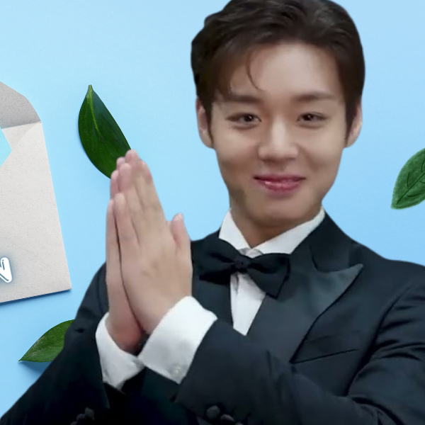 Behind-the-scenes cut of Park Jihoon