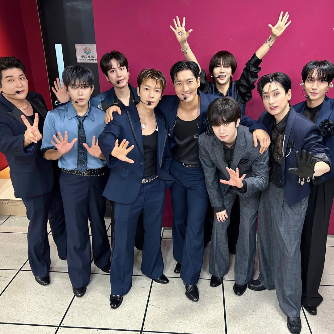 Recent activity shot of Super Junior