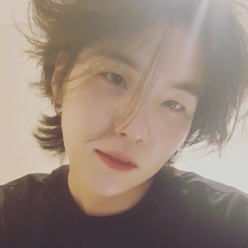 Recent activity shot of SUGA (BTS)