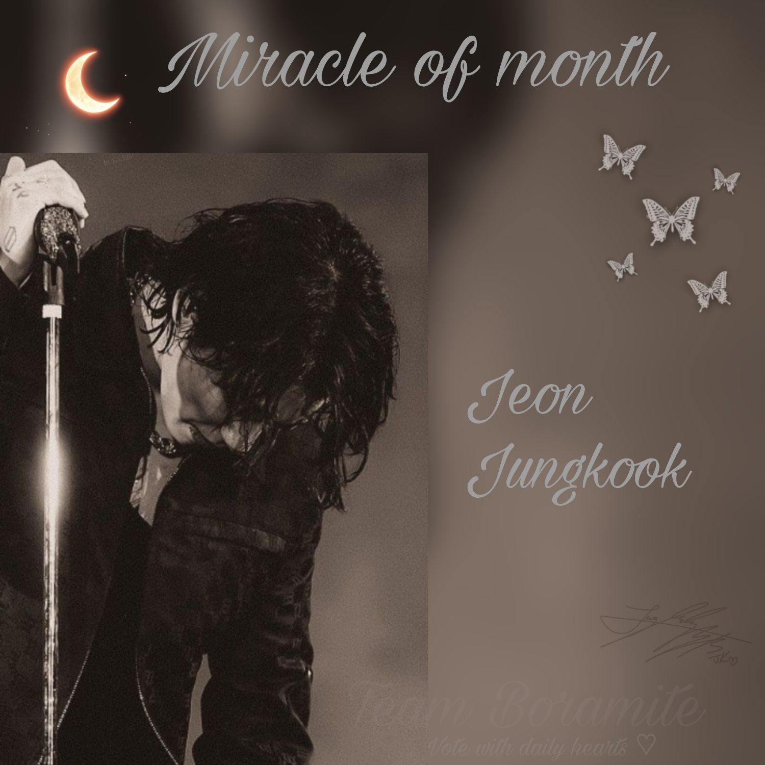 A moment captured by Jungkook (BTS)'s fan