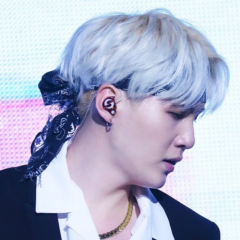 Recent activity shot of SUGA (BTS)