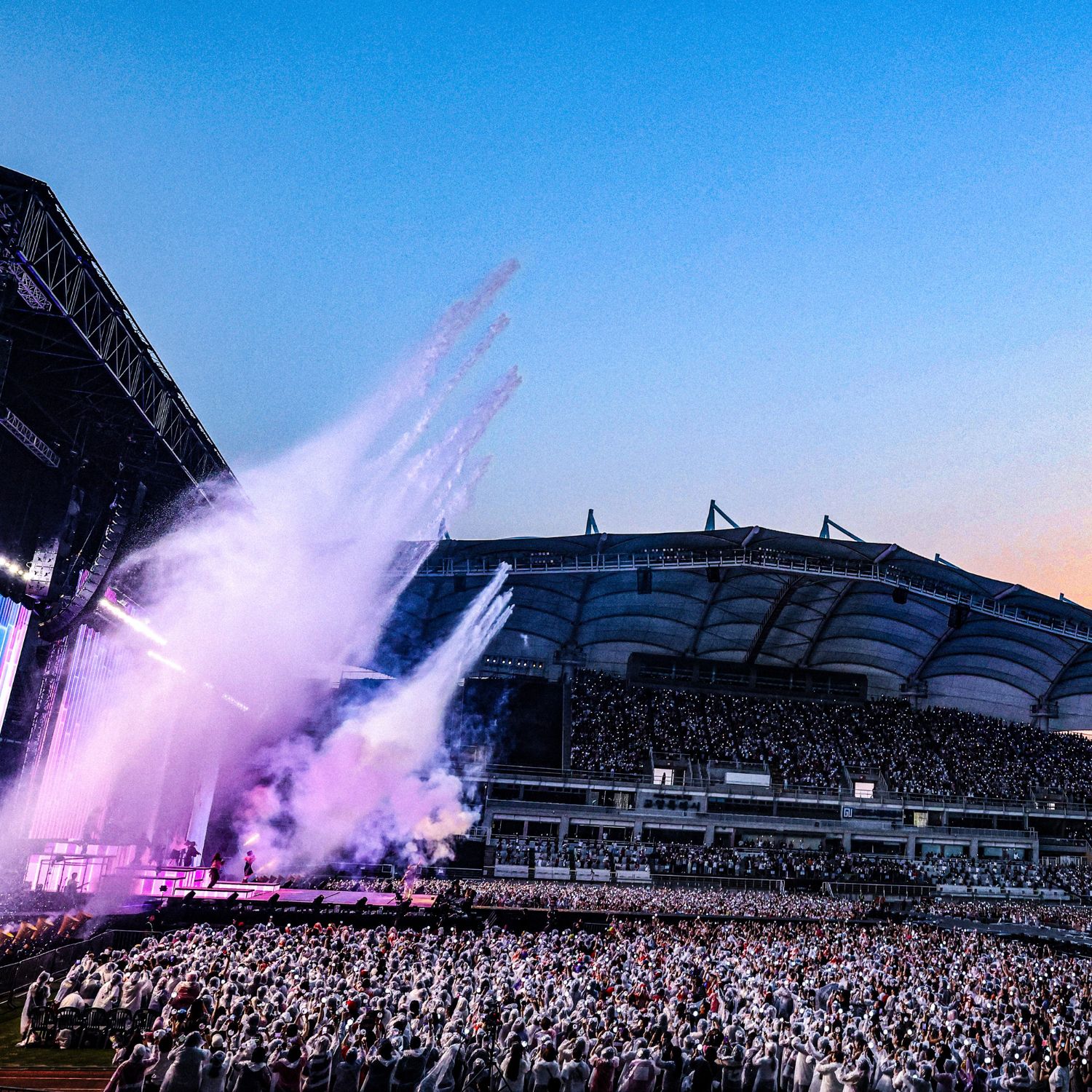 Recent activity shot of BTS