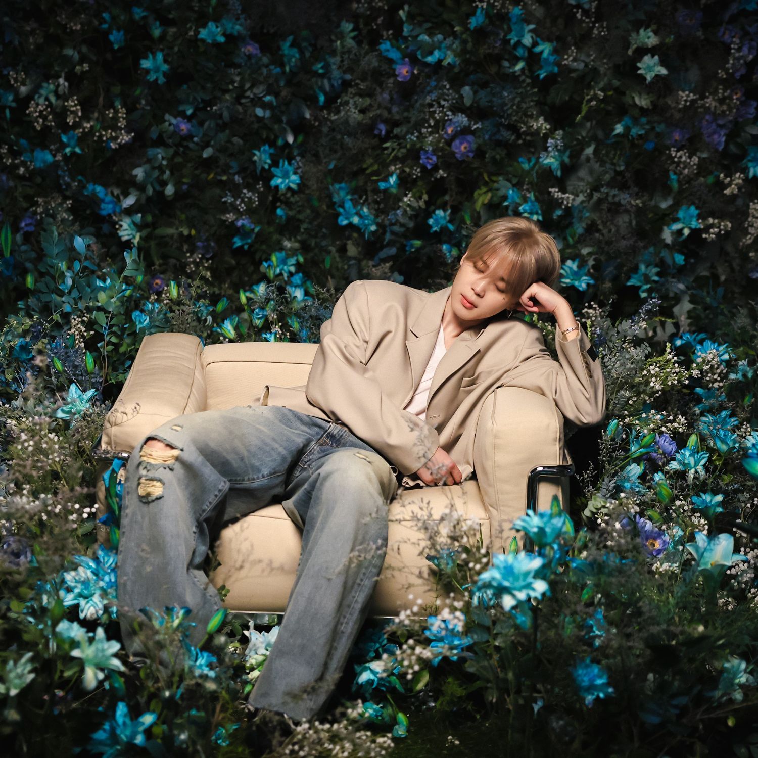 Recent activity shot of Jimin (BTS)