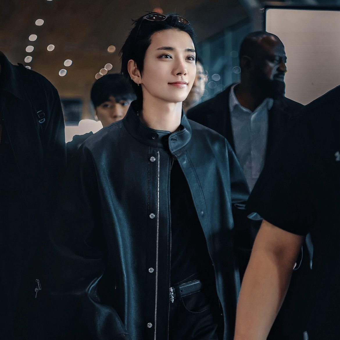 A moment captured by Joshua (SEVENTEEN)'s fan