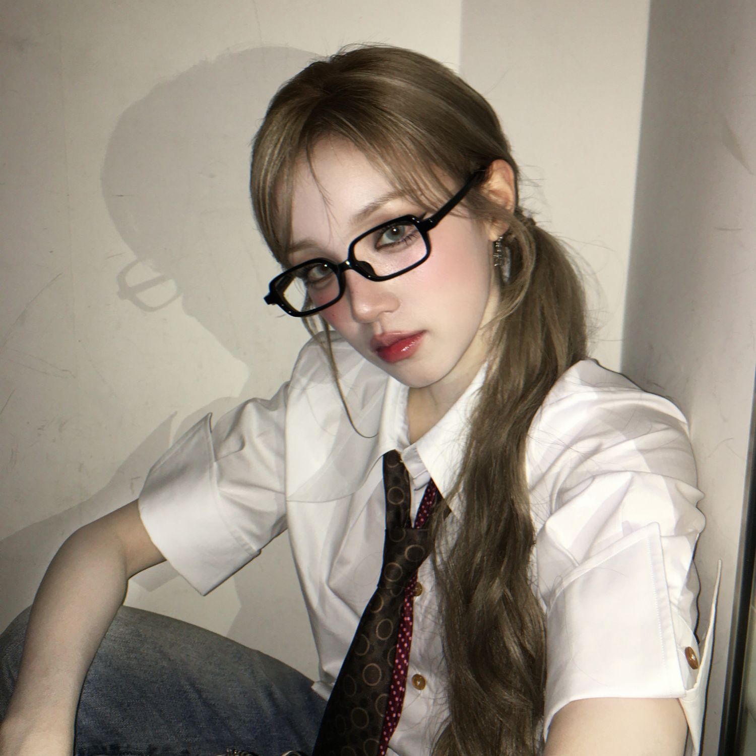 A moment captured by Yuqi (i-dle)'s fan