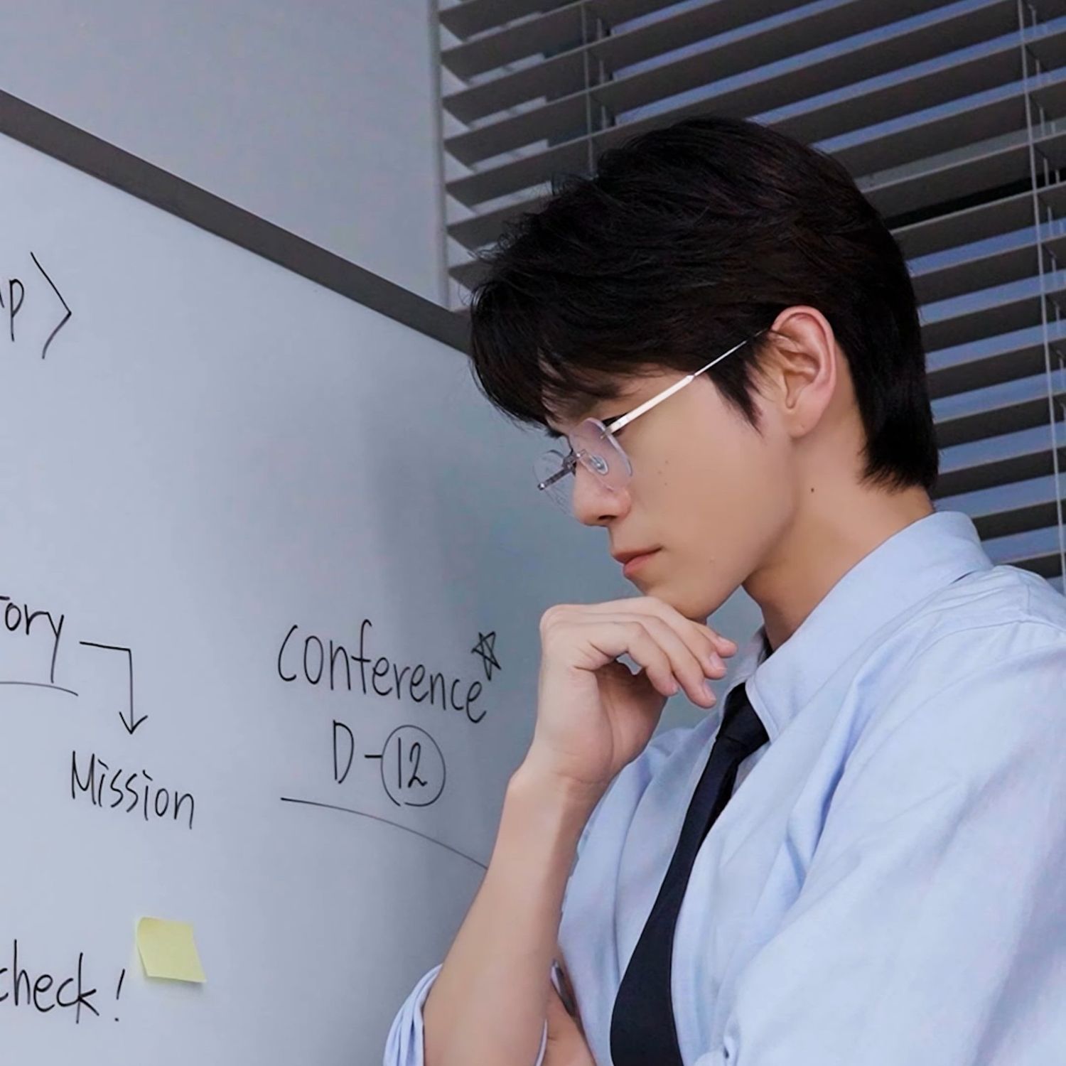 옹성우의 비하인드 컷