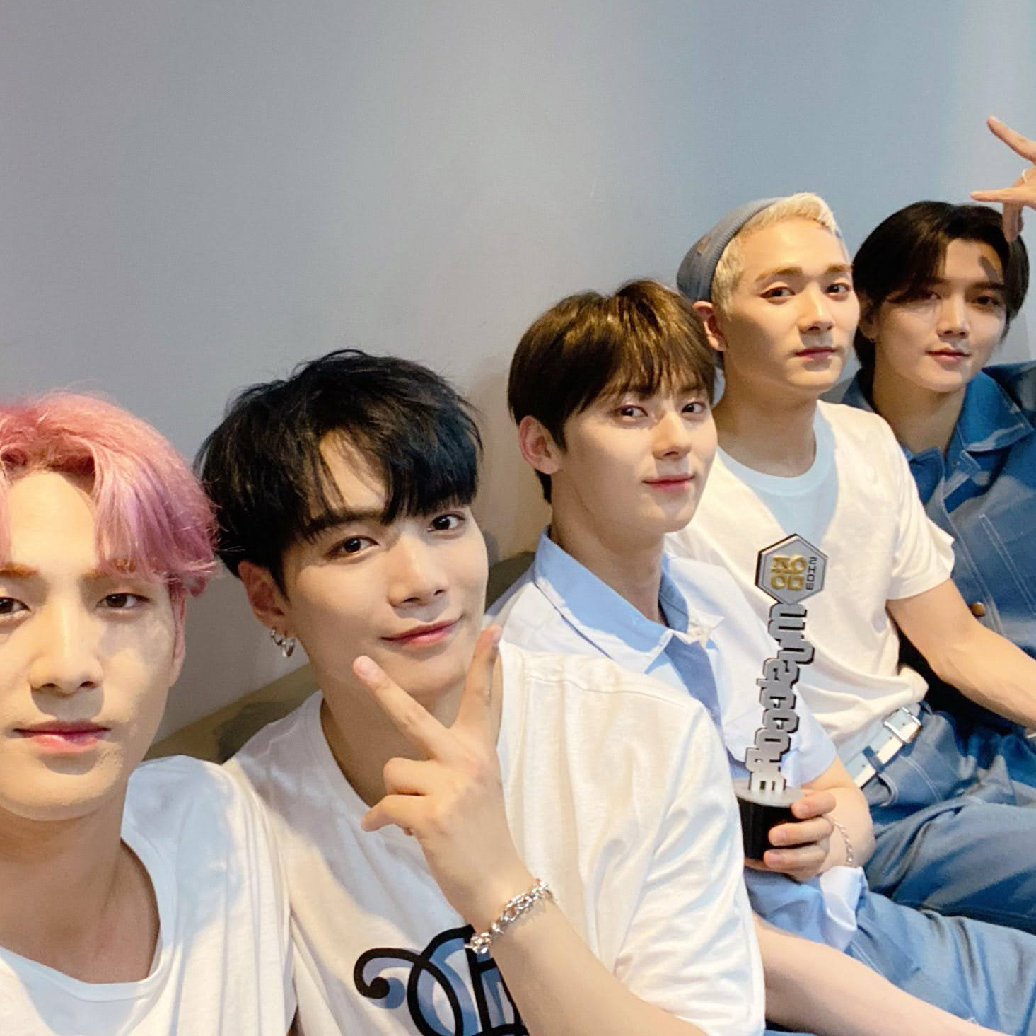 Recent activity shot of NU'EST