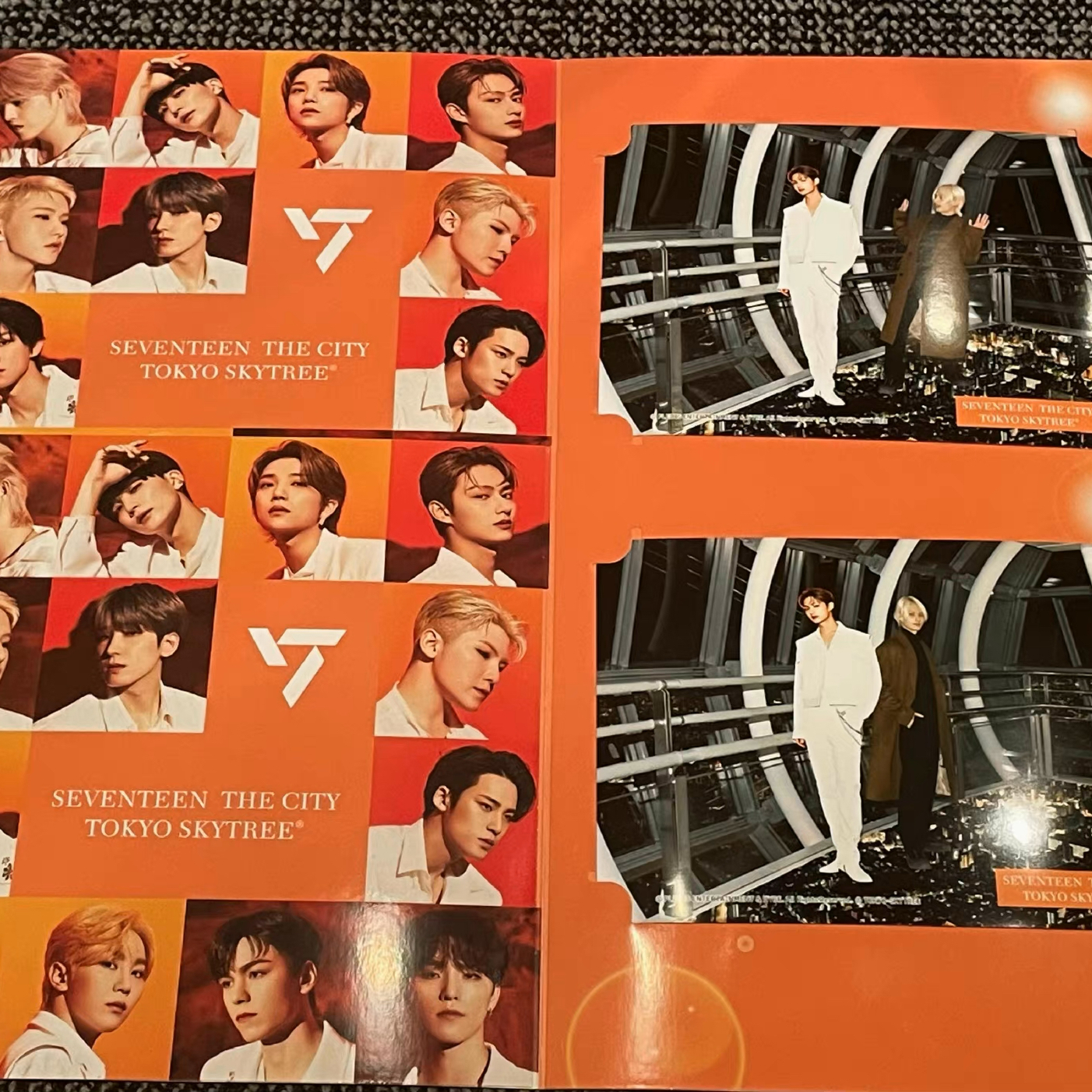 SEVENTEENの舞台裏ショット