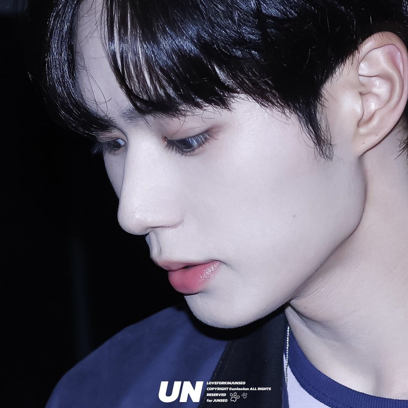 Momen yang diabadikan oleh penggemar Kim Junseo (ALPHA DRIVE ONE)