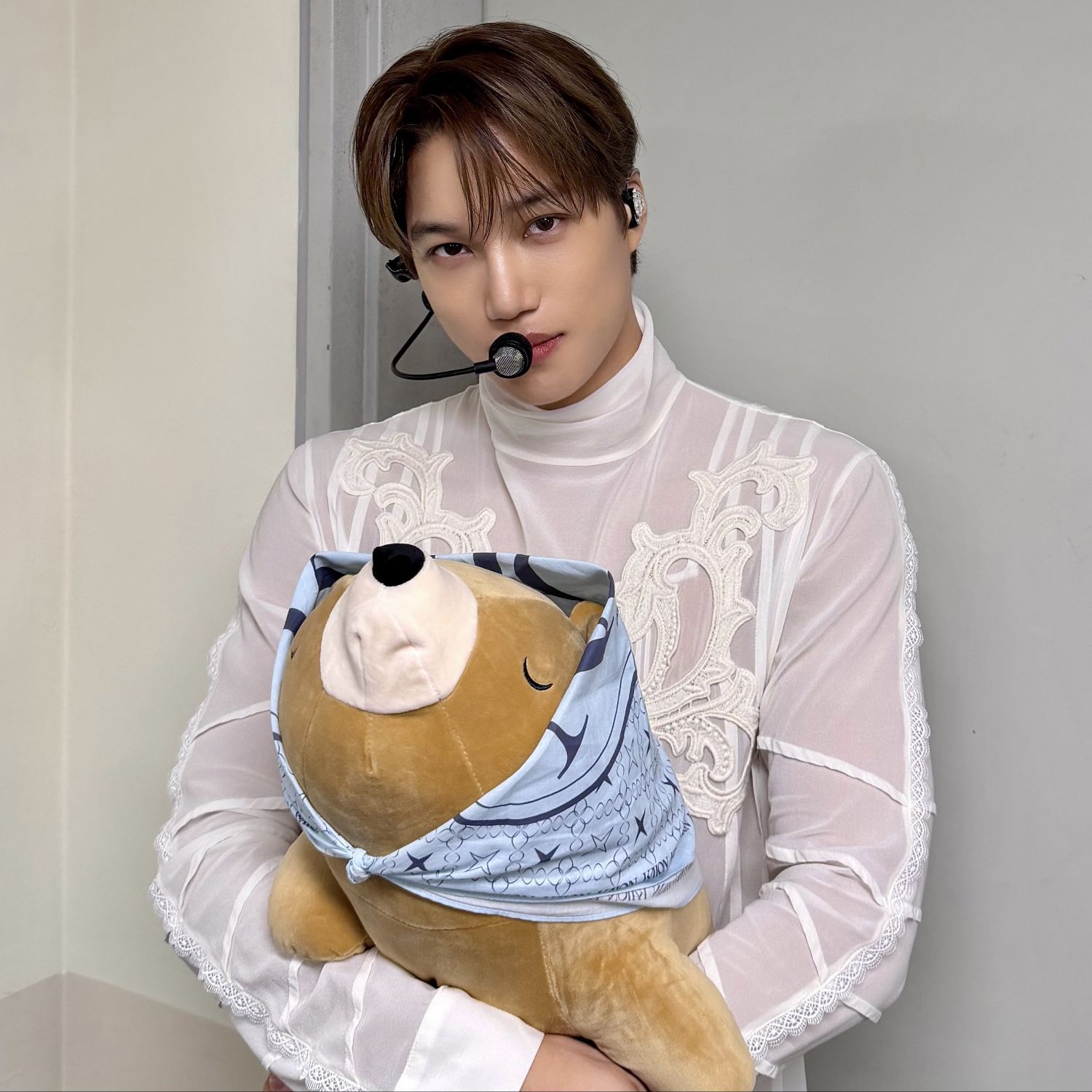Recent activity shot of Kai (EXO)