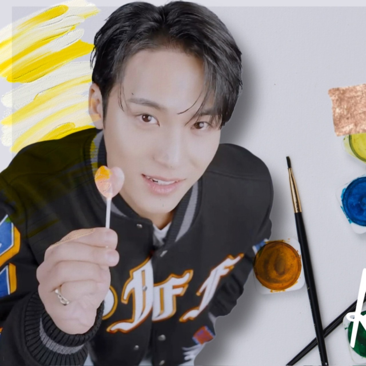 Behind-the-scenes cut of Mingyu (SEVENTEEN)
