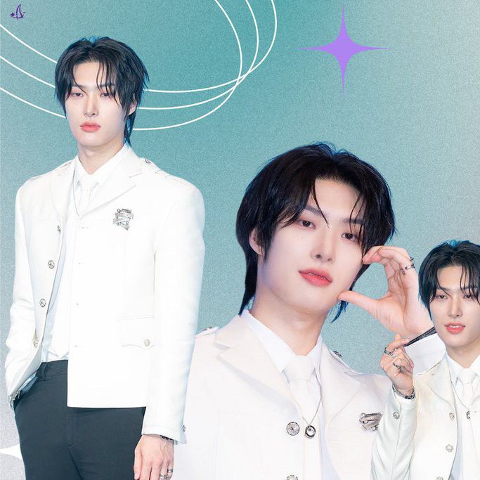 A moment captured by Mingi (ATEEZ)'s fan