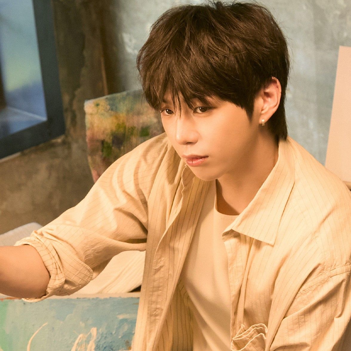 Recent activity shot of Kang Daniel