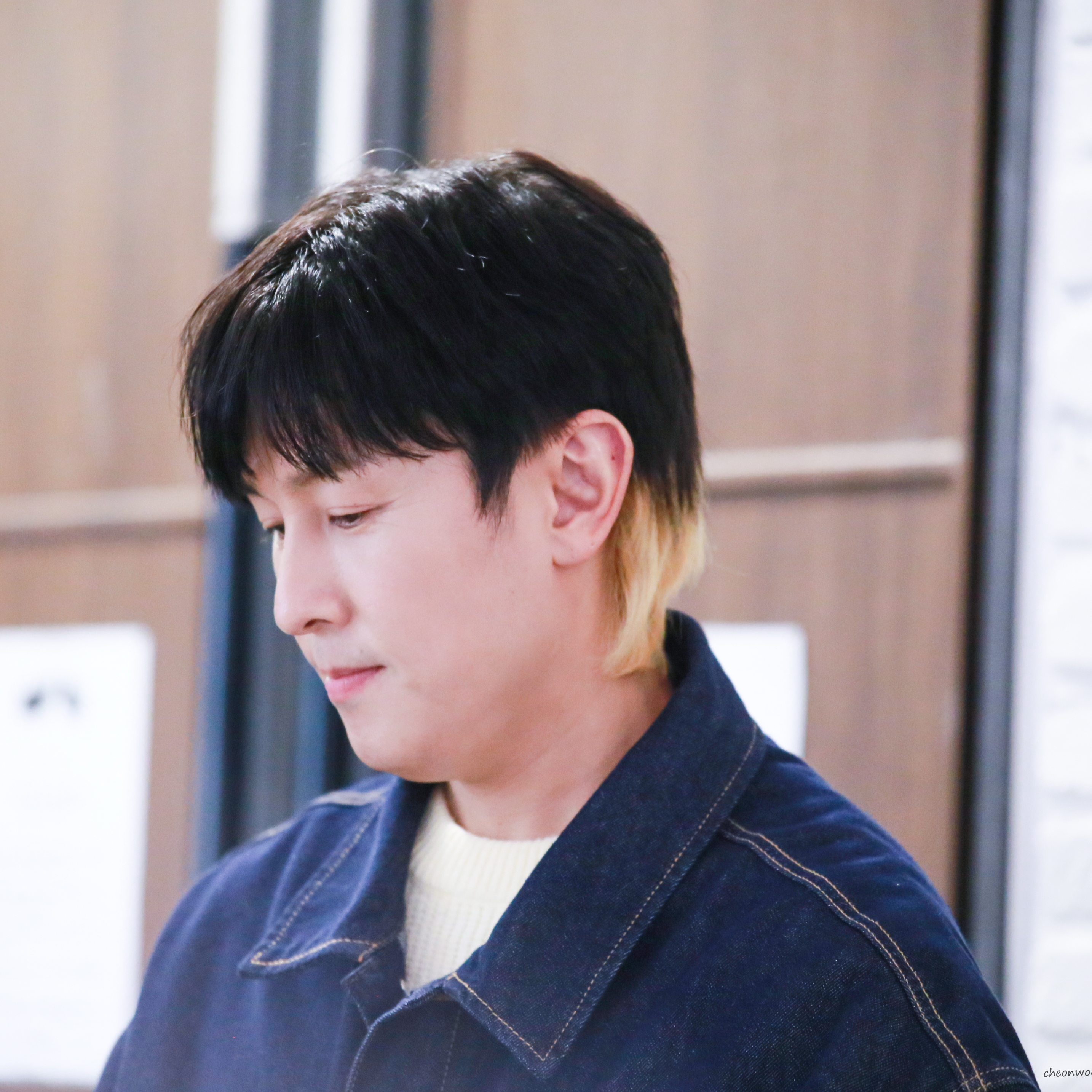 Recent activity shot of Kim Dongwan (SHINHWA)