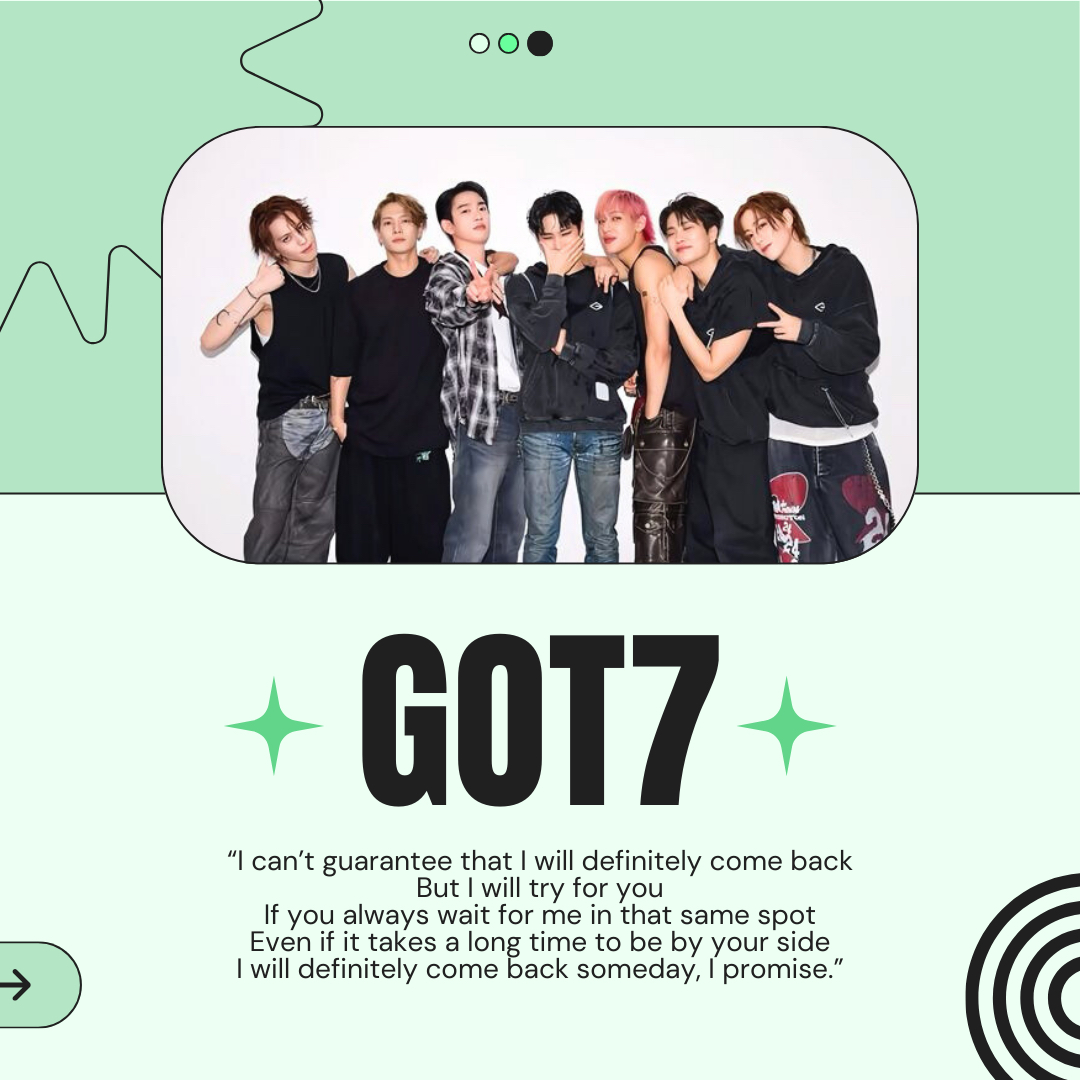 Recent activity shot of GOT7